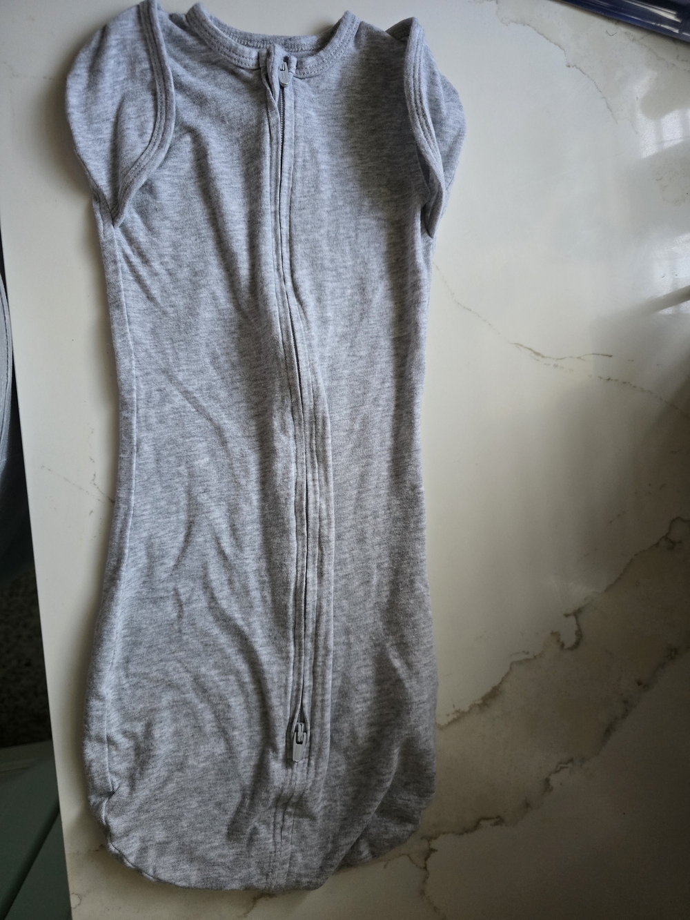 aden + anais Gray Zip Front Baby Sleep Sack